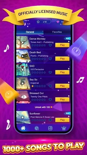 Download Piano Fever MOD [Unlimited money/gems] + MOD [Menu] APK for Android