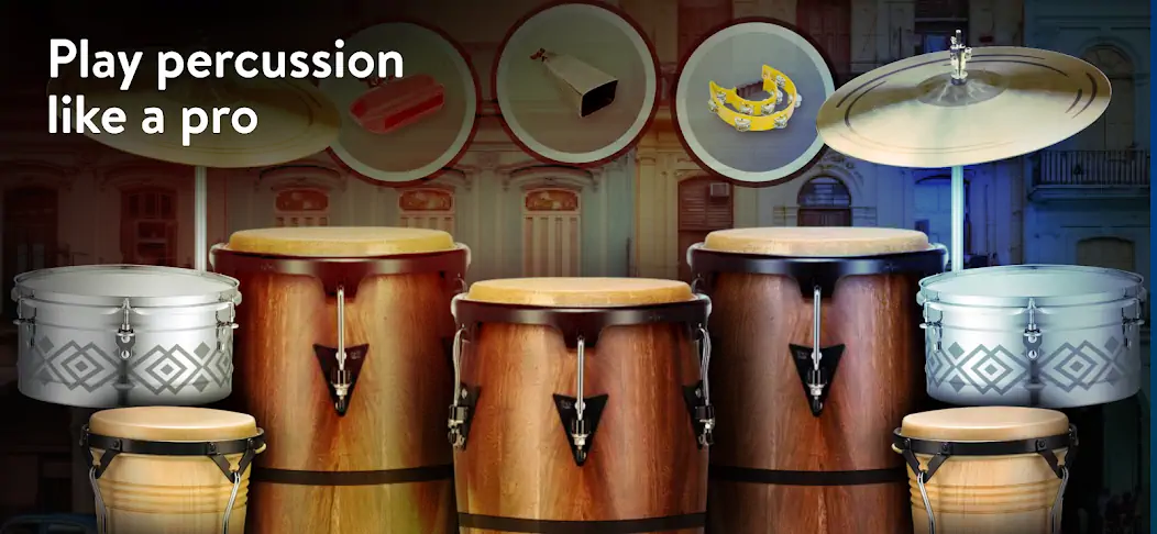 Download Real Percussion: drum pad MOD [Unlimited money/coins] + MOD [Menu] APK for Android