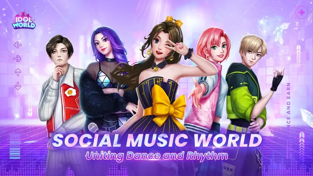 Download Idol World: Dance with Idol MOD [Unlimited money] + MOD [Menu] APK for Android