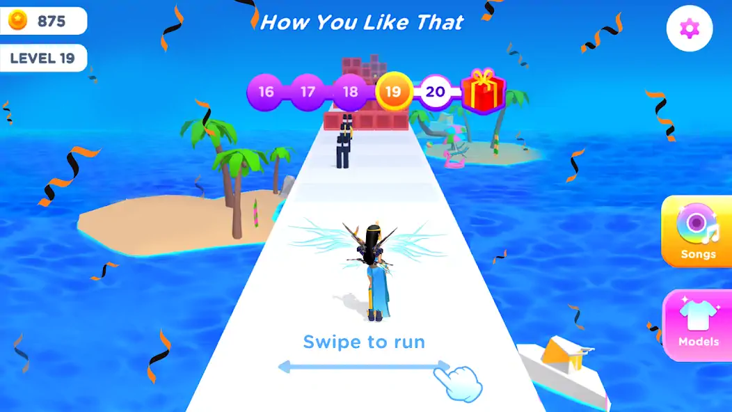 Download Dancing Race MOD [Unlimited money] + MOD [Menu] APK for Android