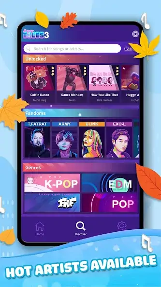 Download Kpop Piano: EDM & Piano Tiles MOD [Unlimited money/coins] + MOD [Menu] APK for Android