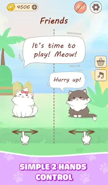 Download Duet Kitties: Cute Music Game MOD [Unlimited money] + MOD [Menu] APK for Android
