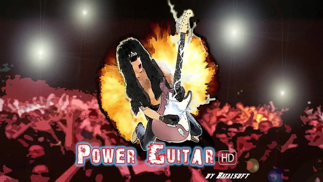 Download Power guitar HD MOD [Unlimited money/gems] + MOD [Menu] APK for Android