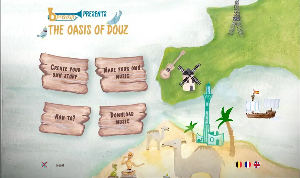 Download The Oasis of Douz MOD [Unlimited money] + MOD [Menu] APK for Android