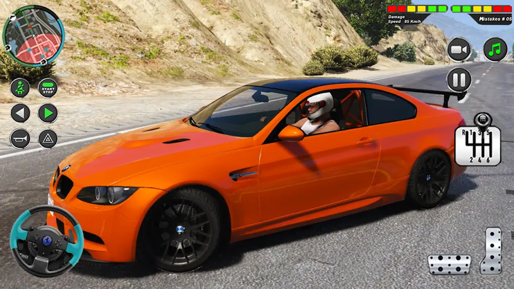 Download Modern Car Advance Driving 3D MOD [Unlimited money/coins] + MOD [Menu] APK for Android