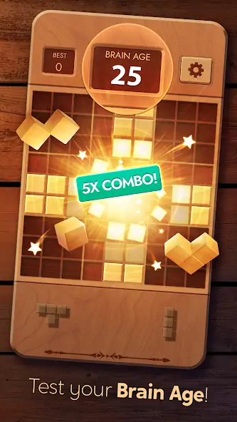 Download Woodoku - Wood Block Puzzle MOD [Unlimited money/gems] + MOD [Menu] APK for Android