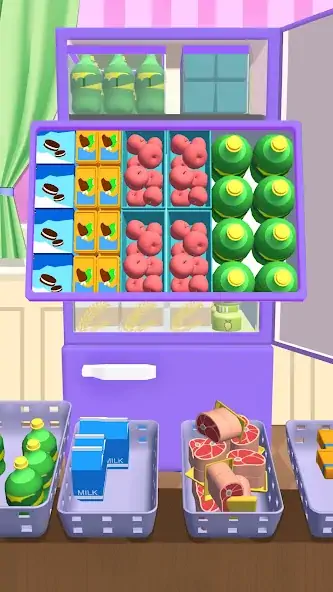 Download Fill Up Fridge：Organizing Game MOD [Unlimited money/coins] + MOD [Menu] APK for Android