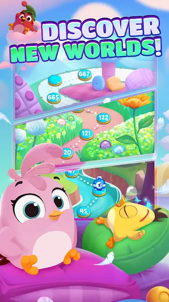 Download Angry Birds Dream Blast MOD [Unlimited money/gems] + MOD [Menu] APK for Android