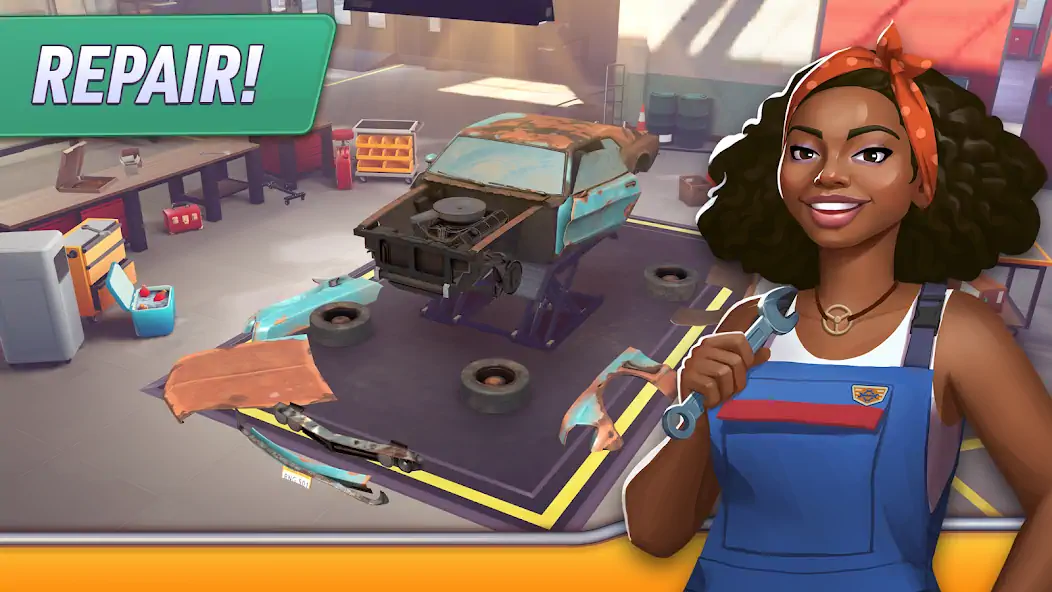 Download Chrome Valley Customs MOD [Unlimited money/gems] + MOD [Menu] APK for Android