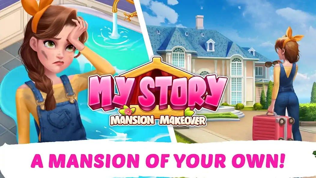 Download My Story - Mansion Makeover MOD [Unlimited money/coins] + MOD [Menu] APK for Android