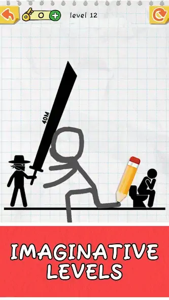 Download Draw 2 Save: Stickman Puzzle MOD [Unlimited money/coins] + MOD [Menu] APK for Android