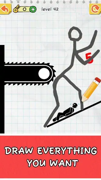 Download Draw 2 Save: Stickman Puzzle MOD [Unlimited money/coins] + MOD [Menu] APK for Android