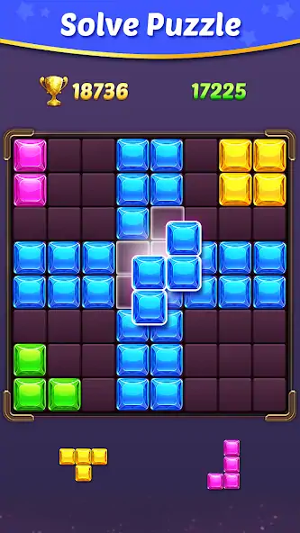 Download Block Puzzle Legend MOD [Unlimited money/gems] + MOD [Menu] APK for Android