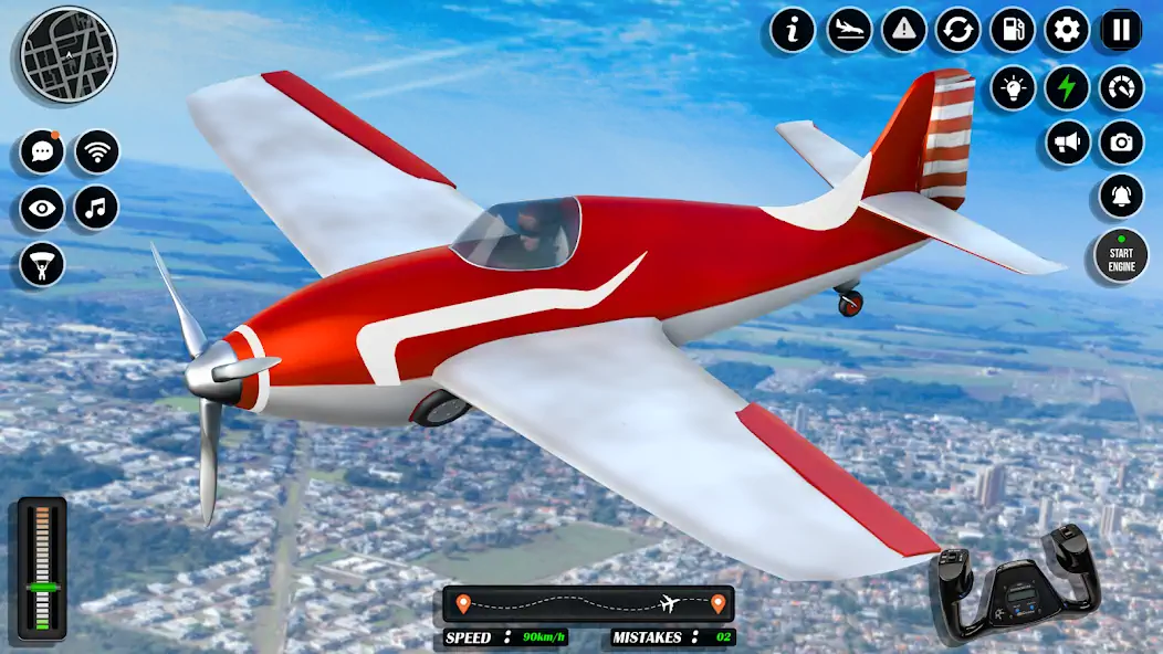 Download Airplane Game Simulator MOD [Unlimited money/gems] + MOD [Menu] APK for Android