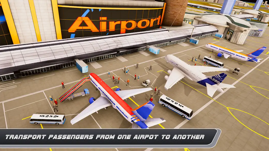 Download Airplane Simulator Plane Games MOD [Unlimited money/gems] + MOD [Menu] APK for Android