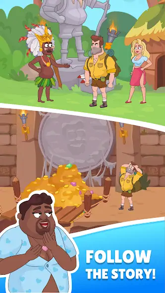 Download Andy Volcano: Tile Match Story MOD [Unlimited money/gems] + MOD [Menu] APK for Android