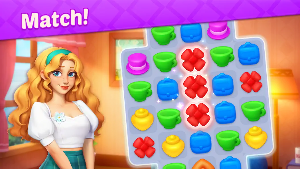 Download Design Diary - Match 3 & Home MOD [Unlimited money/gems] + MOD [Menu] APK for Android