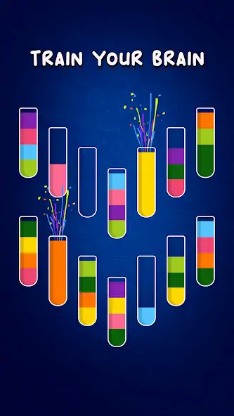 Download Water Sorting: Color Games MOD [Unlimited money/gems] + MOD [Menu] APK for Android