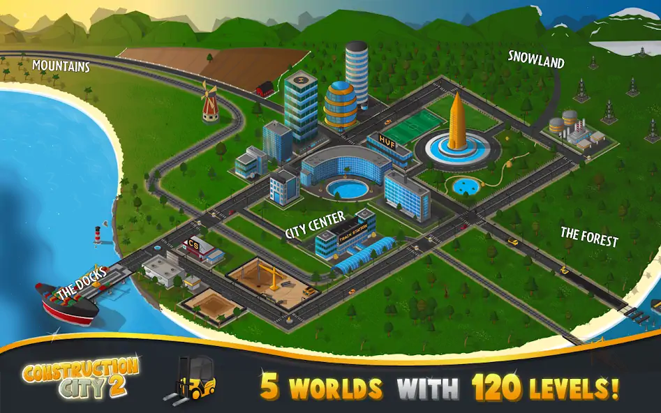 Download Construction City 2 MOD [Unlimited money] + MOD [Menu] APK for Android