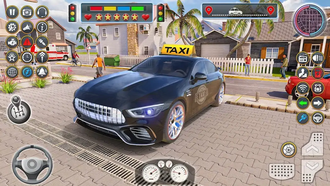 Download City Taxi Simulator Taxi games MOD [Unlimited money/coins] + MOD [Menu] APK for Android