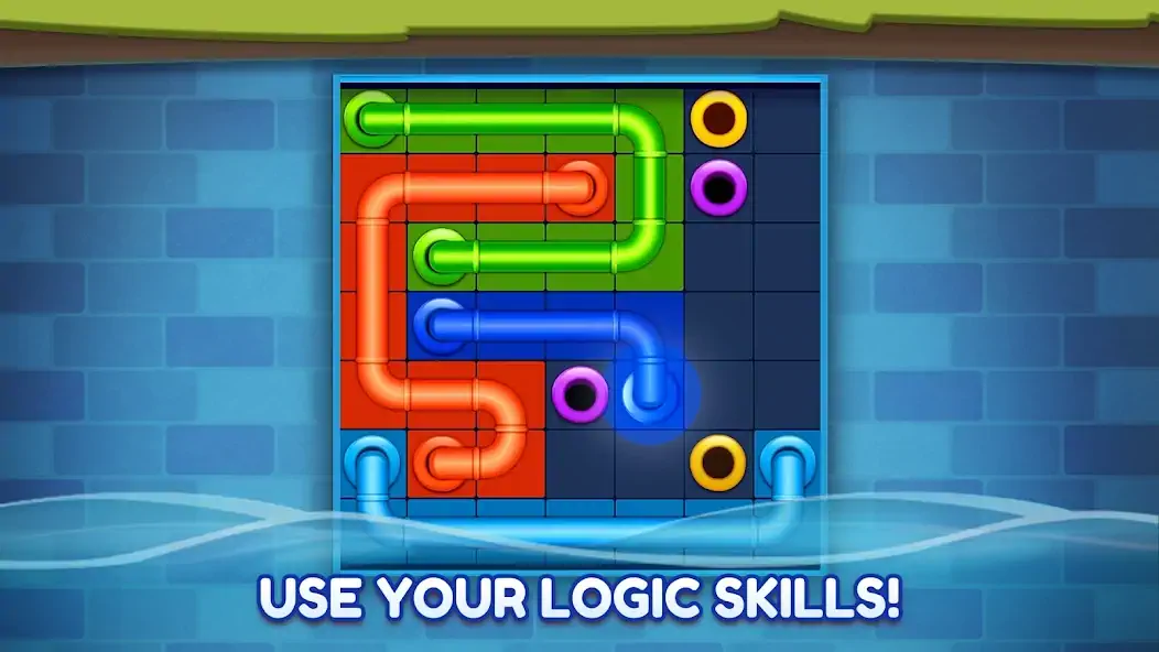 Download Line Puzzle: Pipe Art MOD [Unlimited money] + MOD [Menu] APK for Android