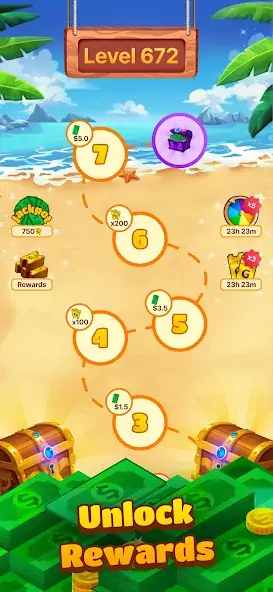 Download Tropical Crush Win Cash Prizes MOD [Unlimited money/gems] + MOD [Menu] APK for Android