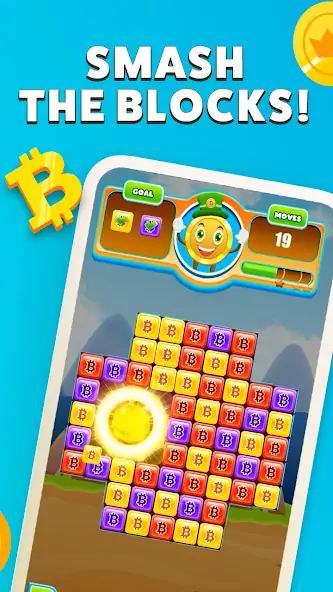 Download Bitcoin Blocks - Get Bitcoin! MOD [Unlimited money/coins] + MOD [Menu] APK for Android