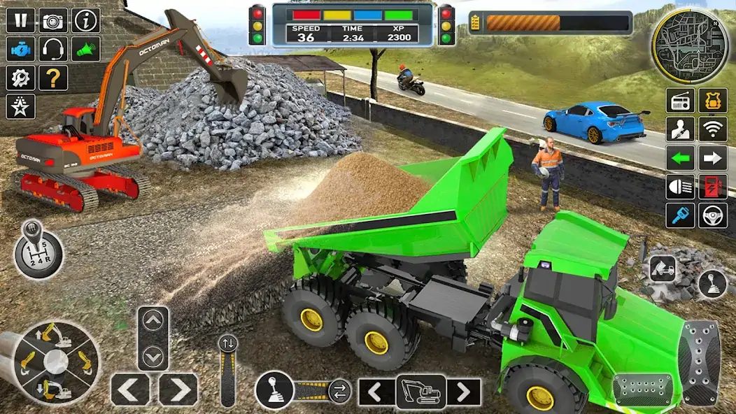 Download Heavy Excavator Simulator game MOD [Unlimited money/gems] + MOD [Menu] APK for Android