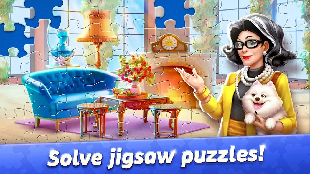 Download Puzzle Villa: HD Jigsaw games MOD [Unlimited money/gems] + MOD [Menu] APK for Android