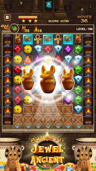 Download Jewel Ancient Pyramid Treasure MOD [Unlimited money/gems] + MOD [Menu] APK for Android