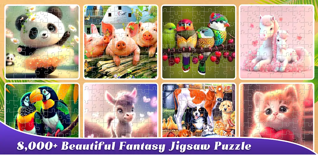Download Fantasy Jigsaw - Magic Puzzle MOD [Unlimited money/gems] + MOD [Menu] APK for Android