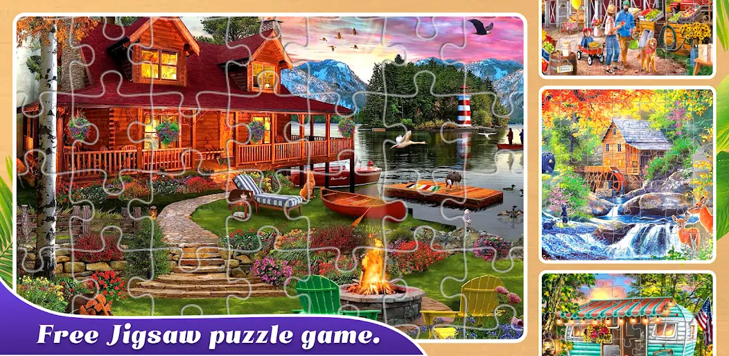 Download Fantasy Jigsaw - Magic Puzzle MOD [Unlimited money/gems] + MOD [Menu] APK for Android