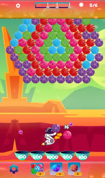 Download Cosmos Bubble Shooter MOD [Unlimited money/coins] + MOD [Menu] APK for Android