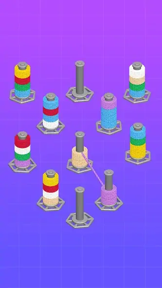 Download Puzzle Threads: Thread Sorting MOD [Unlimited money/gems] + MOD [Menu] APK for Android