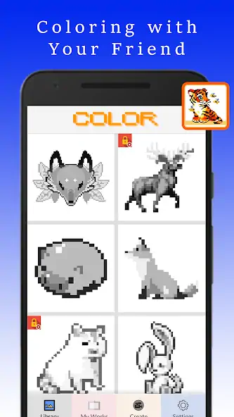 Download Cross Stitch Color by Number MOD [Unlimited money/coins] + MOD [Menu] APK for Android