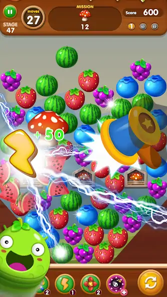 Download Fruit Mania : Link match MOD [Unlimited money/coins] + MOD [Menu] APK for Android