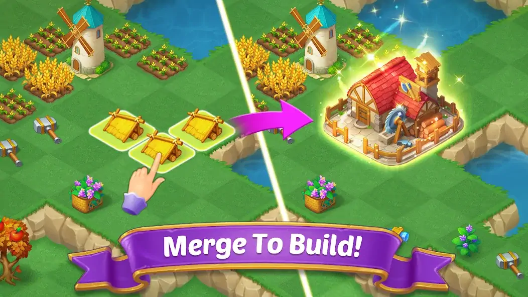 Download Merge Castle: Match 3 Puzzle MOD [Unlimited money] + MOD [Menu] APK for Android