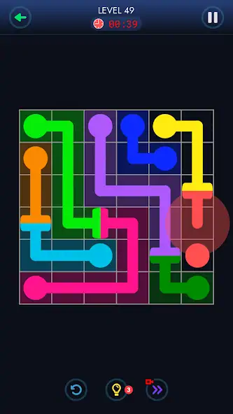 Download Fill Flow - Dot Connect puzzle MOD [Unlimited money] + MOD [Menu] APK for Android