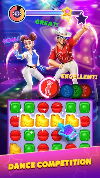 Download Disco Match MOD [Unlimited money/coins] + MOD [Menu] APK for Android