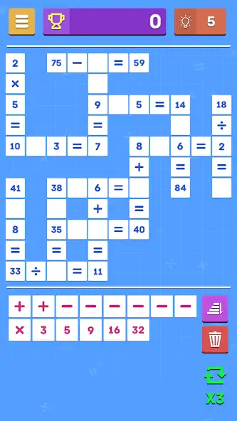Download Mathematical crossword MOD [Unlimited money] + MOD [Menu] APK for Android