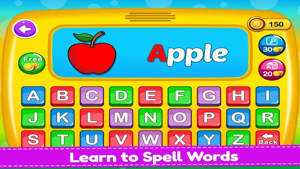 Download Kids Tablet Spelling Learning MOD [Unlimited money/gems] + MOD [Menu] APK for Android