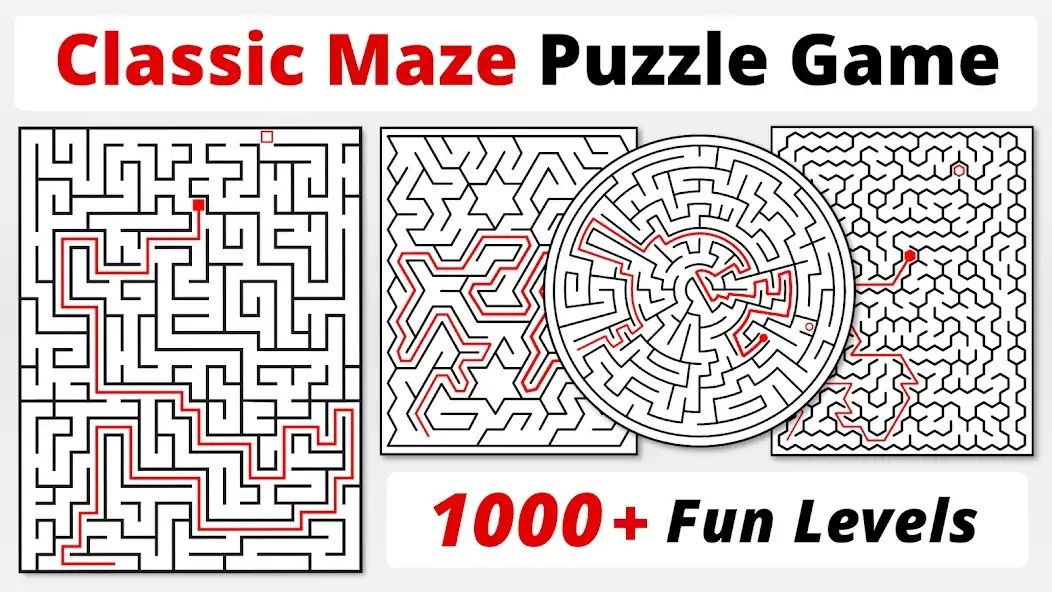 Download Maze Games: Labyrinth Puzzles MOD [Unlimited money/coins] + MOD [Menu] APK for Android