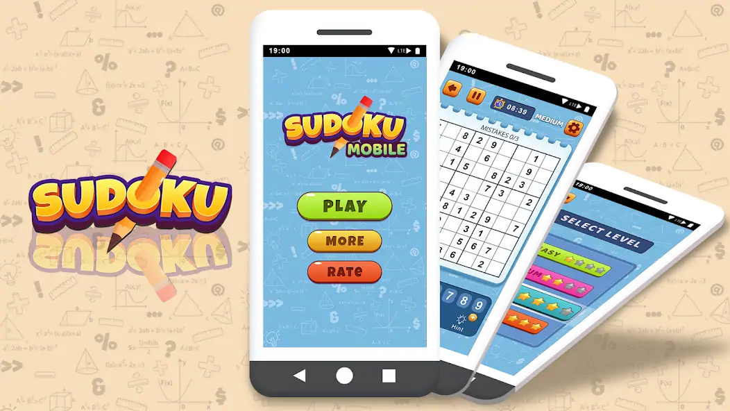 Download Sudoku - Math Puzzle Game MOD [Unlimited money/coins] + MOD [Menu] APK for Android