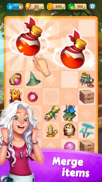 Download Mergic: Merge & Magic MOD [Unlimited money/coins] + MOD [Menu] APK for Android