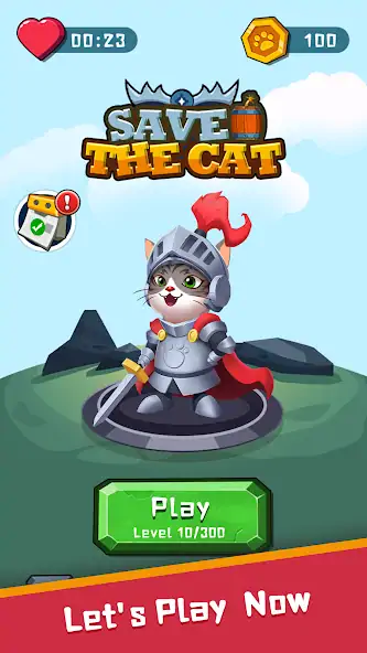 Download Save The Cat-Pull The Pin MOD [Unlimited money] + MOD [Menu] APK for Android