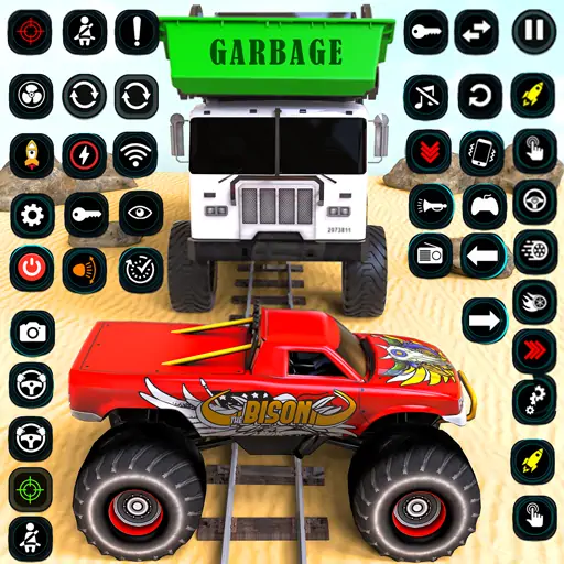 Download Garbage Truck Derby Crash Game MOD [Unlimited money/gems] + MOD [Menu] APK for Android