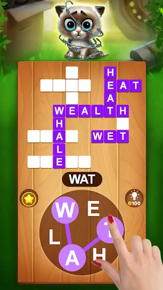 Download Words & Animals: Crossword MOD [Unlimited money/coins] + MOD [Menu] APK for Android
