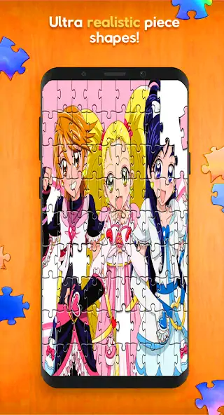 Download Precure Anime Jigsaw Puzzle MOD [Unlimited money/gems] + MOD [Menu] APK for Android