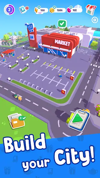 Download Merge Mayor - Match Puzzle MOD [Unlimited money/gems] + MOD [Menu] APK for Android