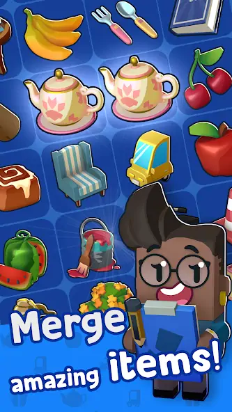 Download Merge Mayor - Match Puzzle MOD [Unlimited money/gems] + MOD [Menu] APK for Android